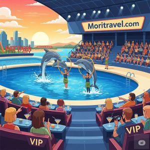 نمایش دلفین  vip بزرگسال